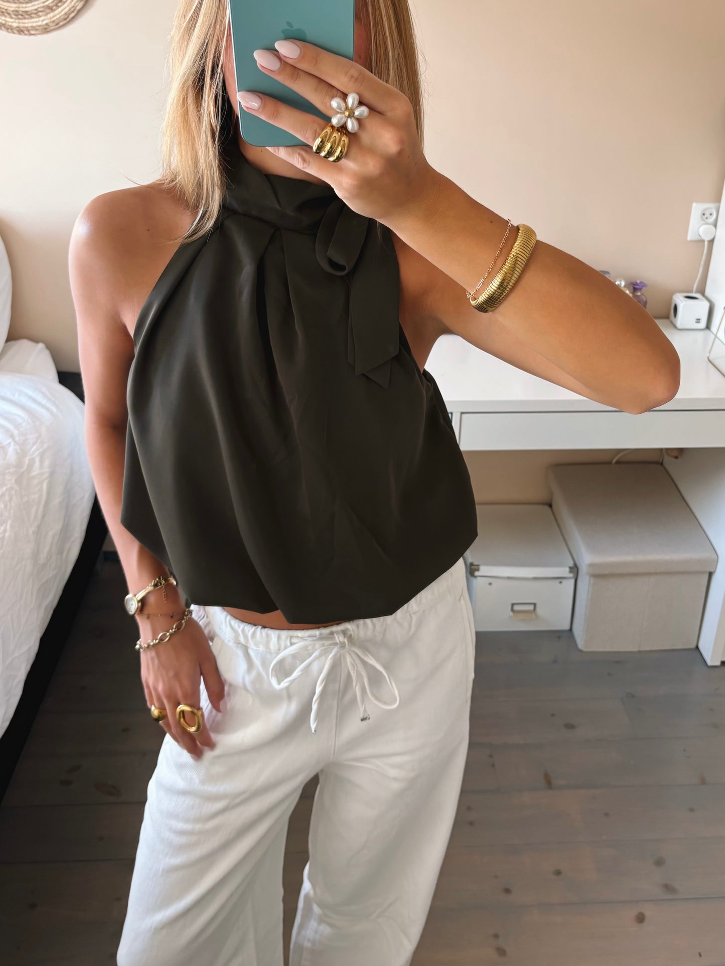 Bow Halter Top