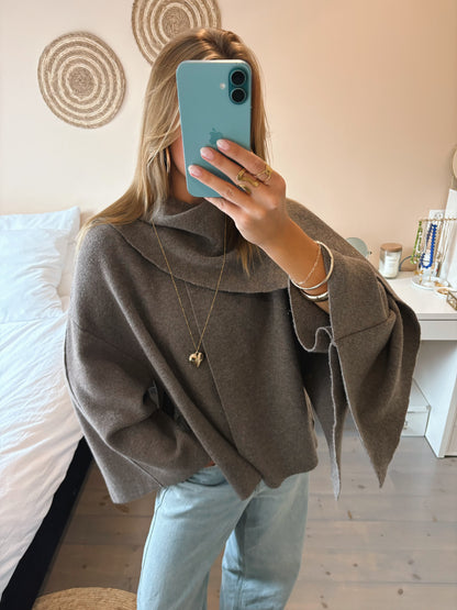 Draped Poncho Cape
