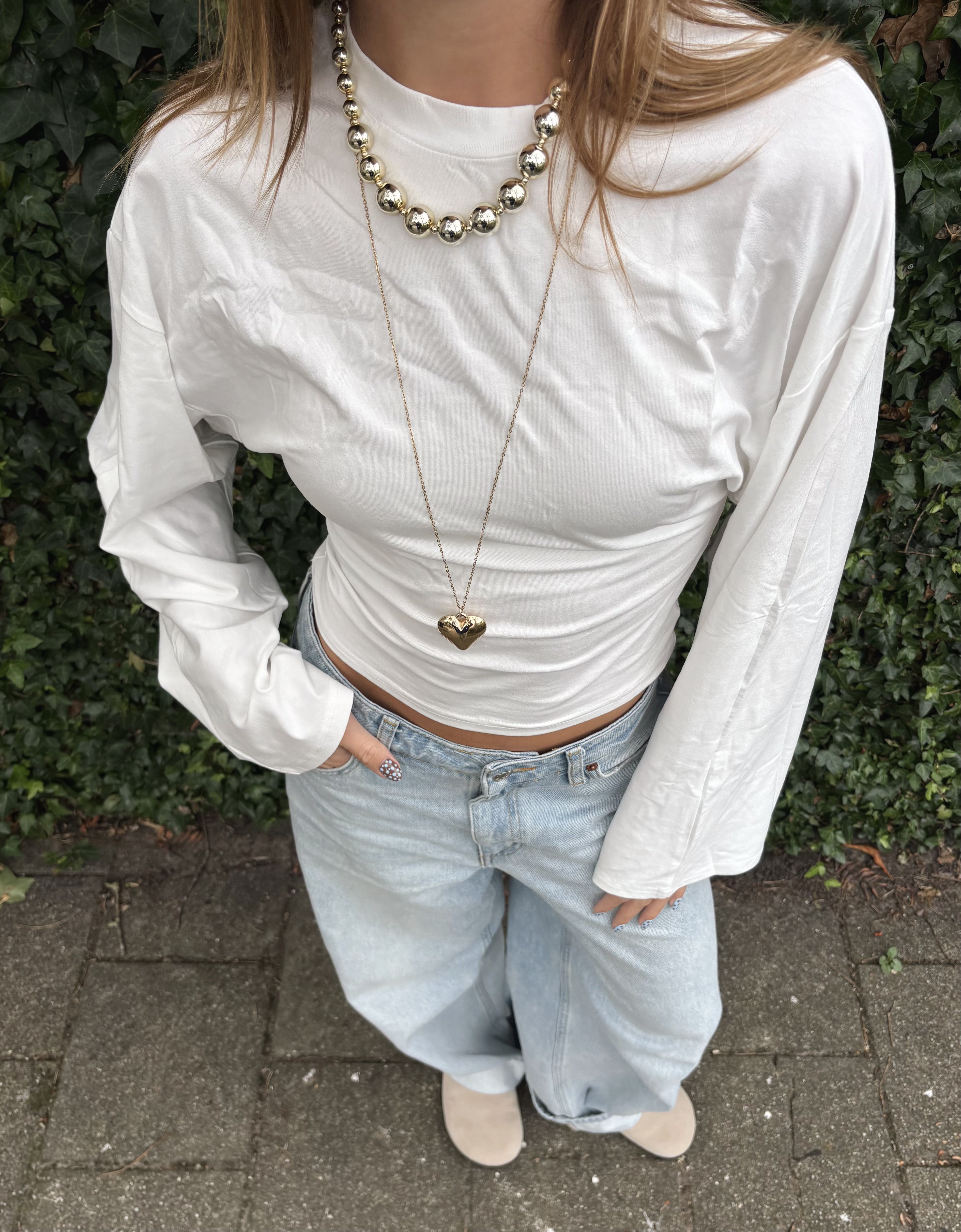 Wide Sleeve Top