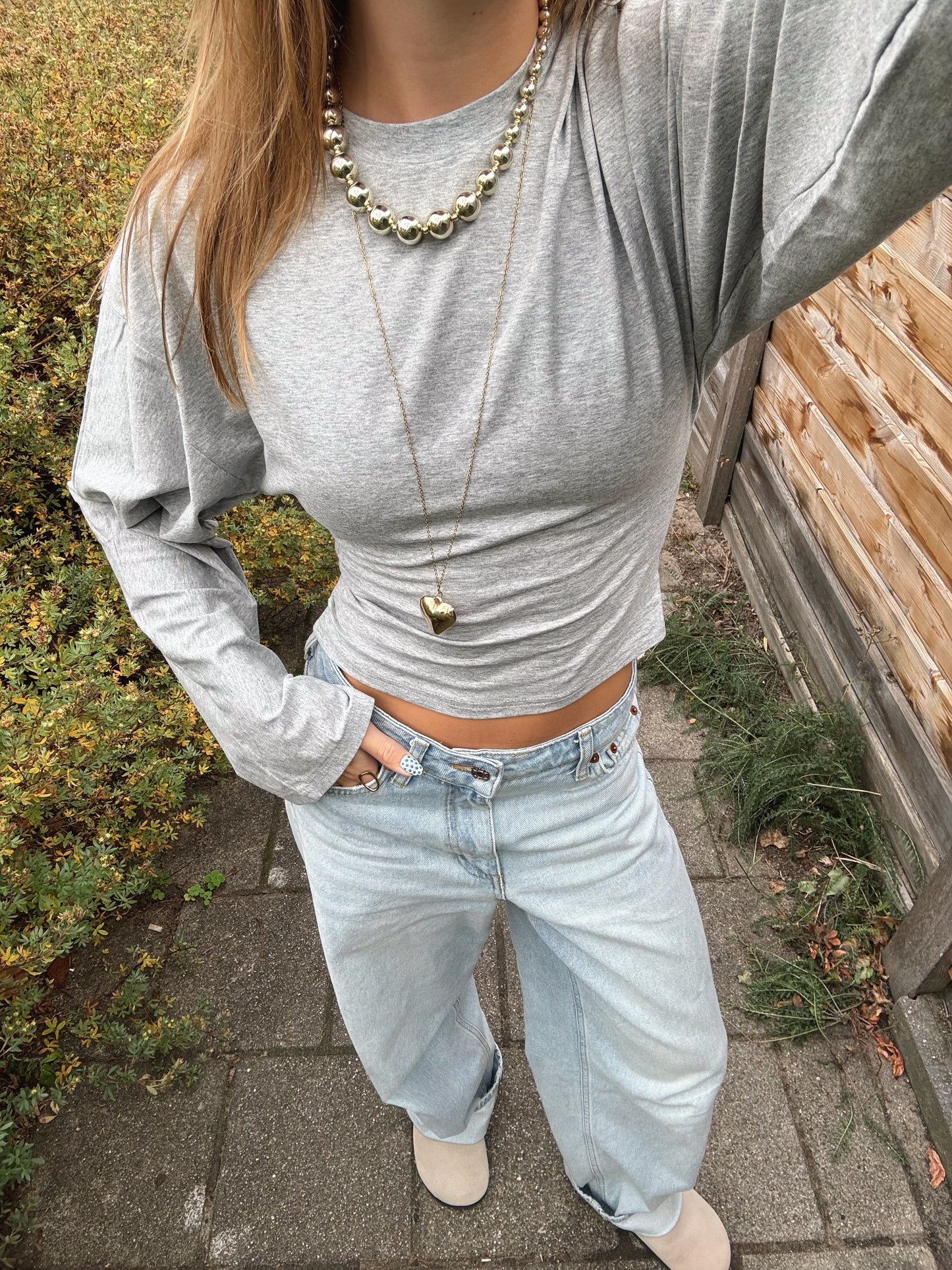 Wide Sleeve Top