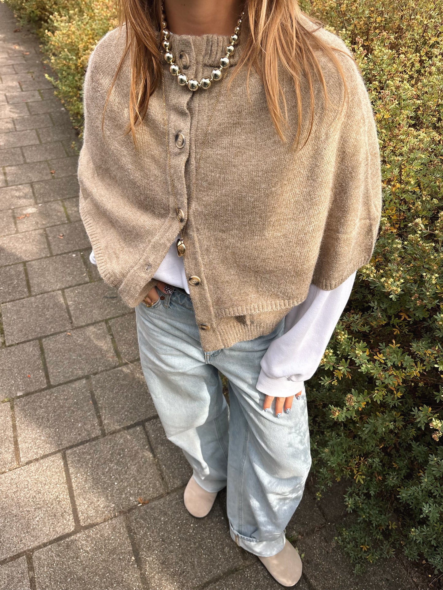 Elegance Knit Cape