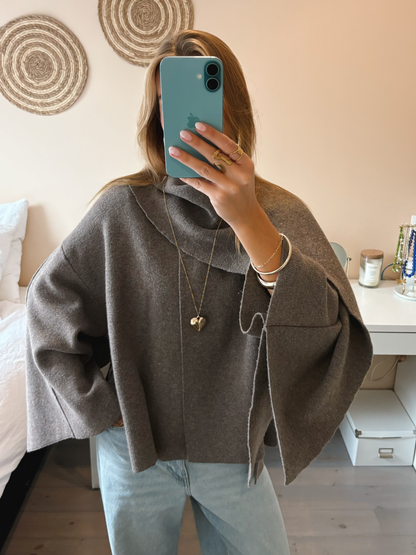 Draped Poncho Cape