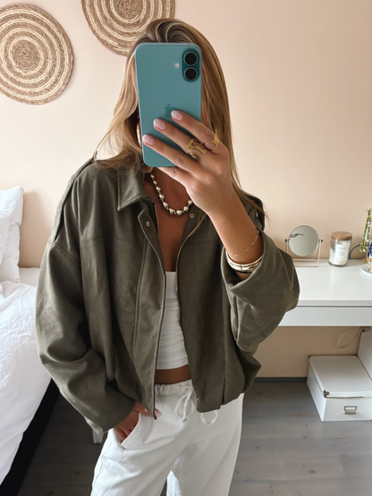 Suede Jacket