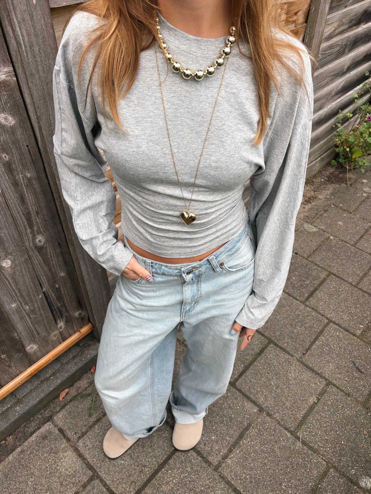 Wide Sleeve Top