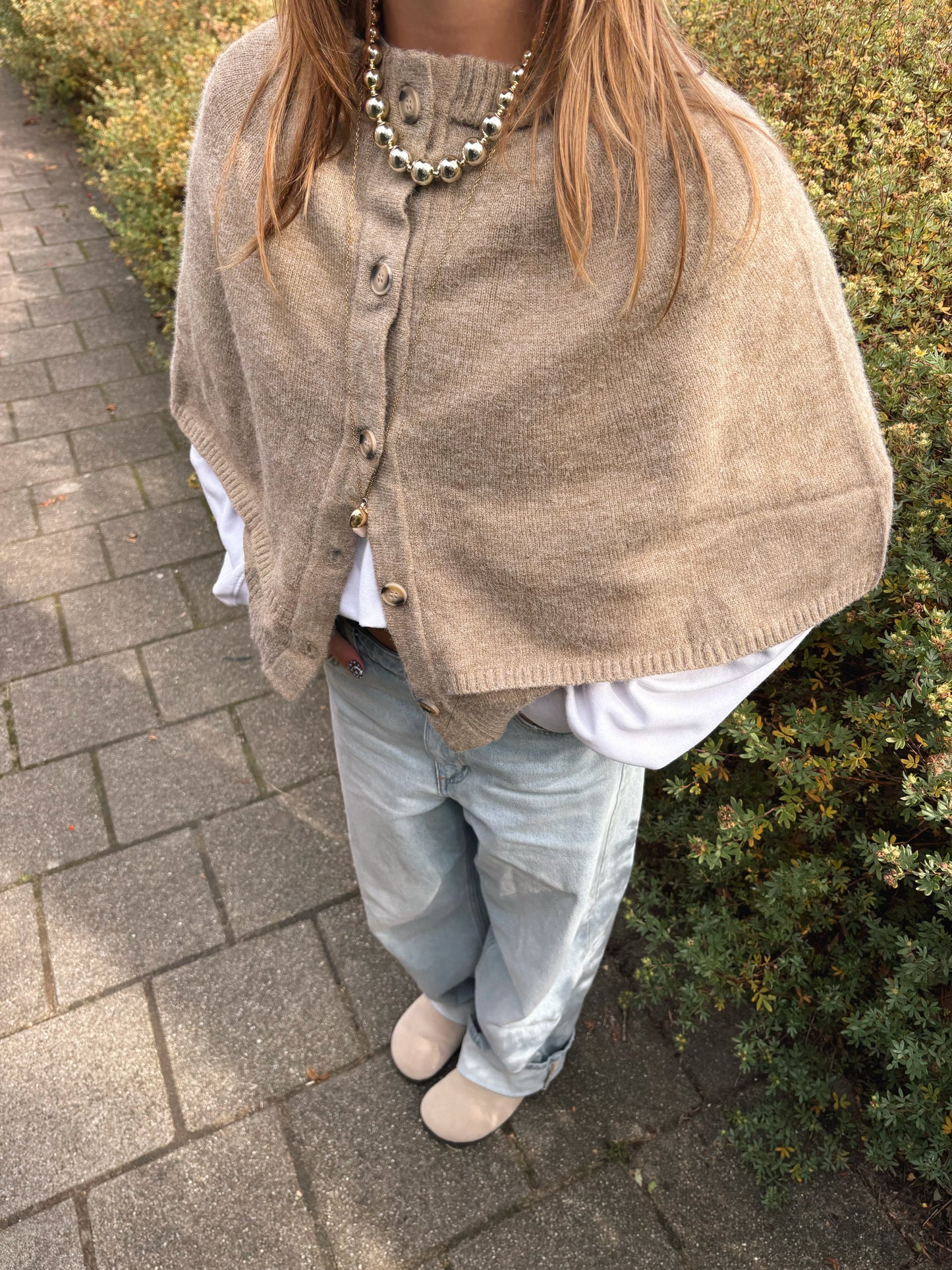 Elegance Knit Cape