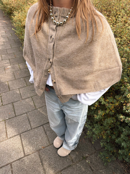 Elegance Knit Cape