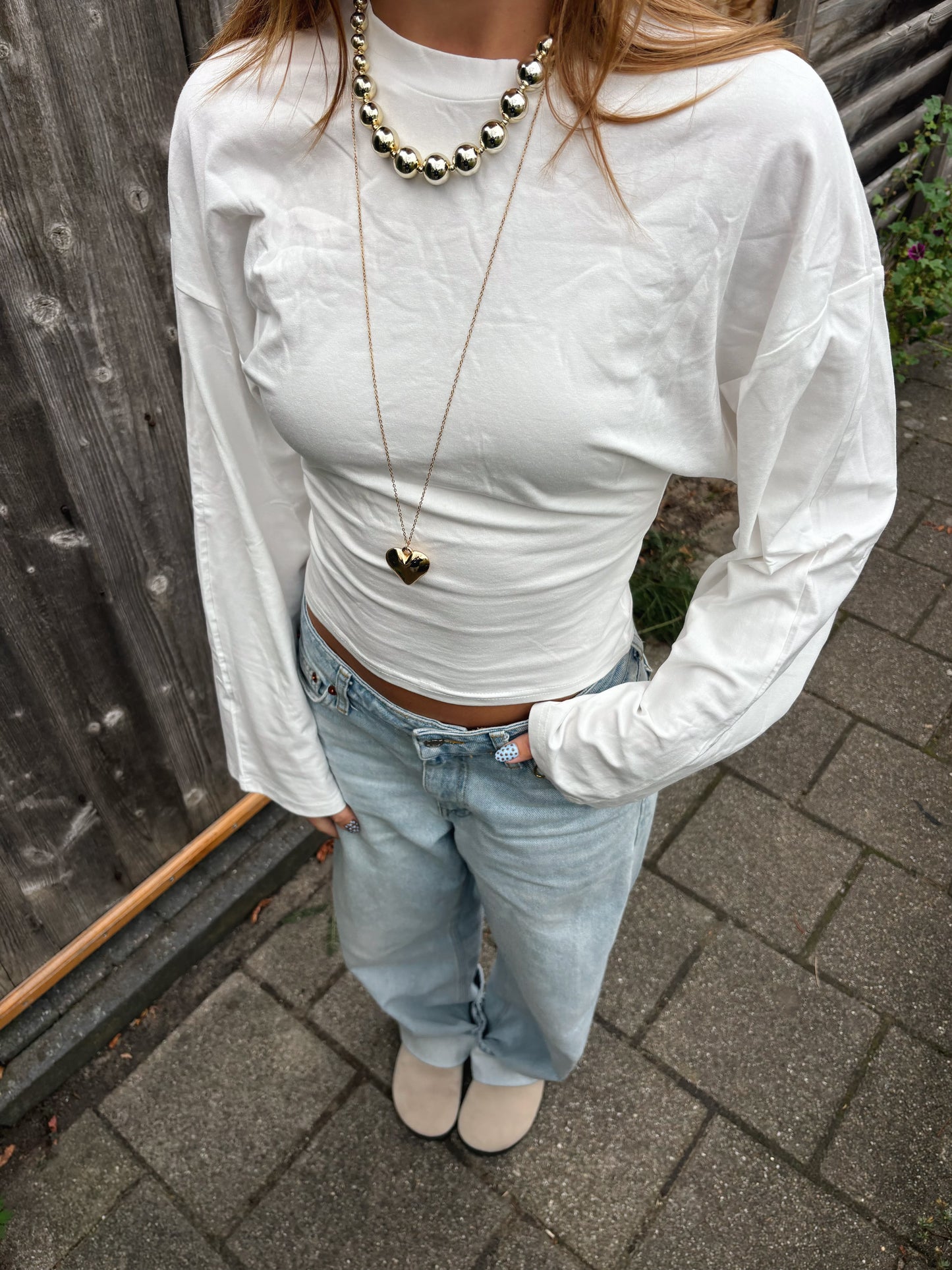 Wide Sleeve Top