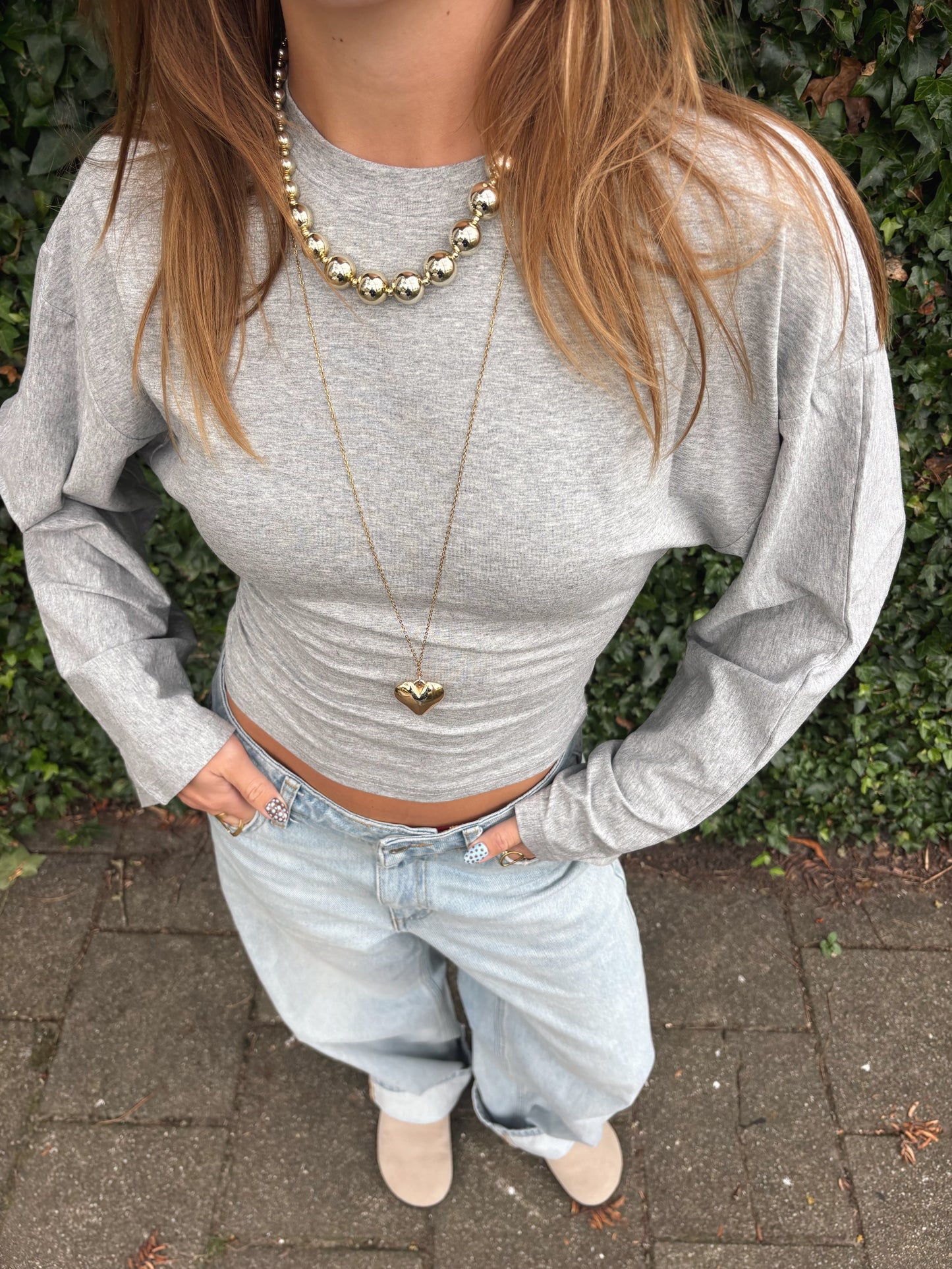 Wide Sleeve Top