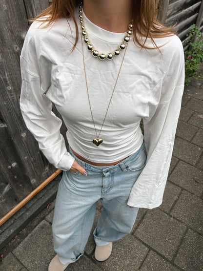 Wide Sleeve Top
