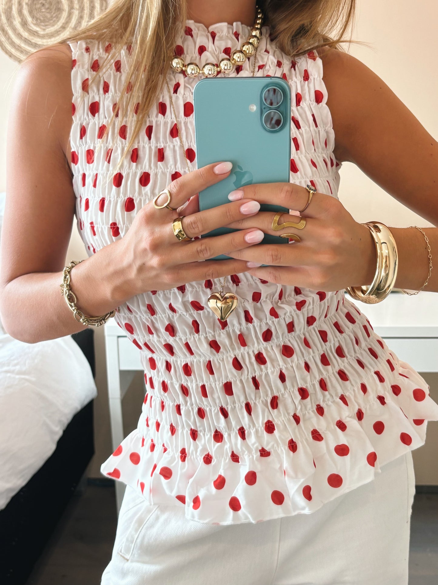Polka Dot Top