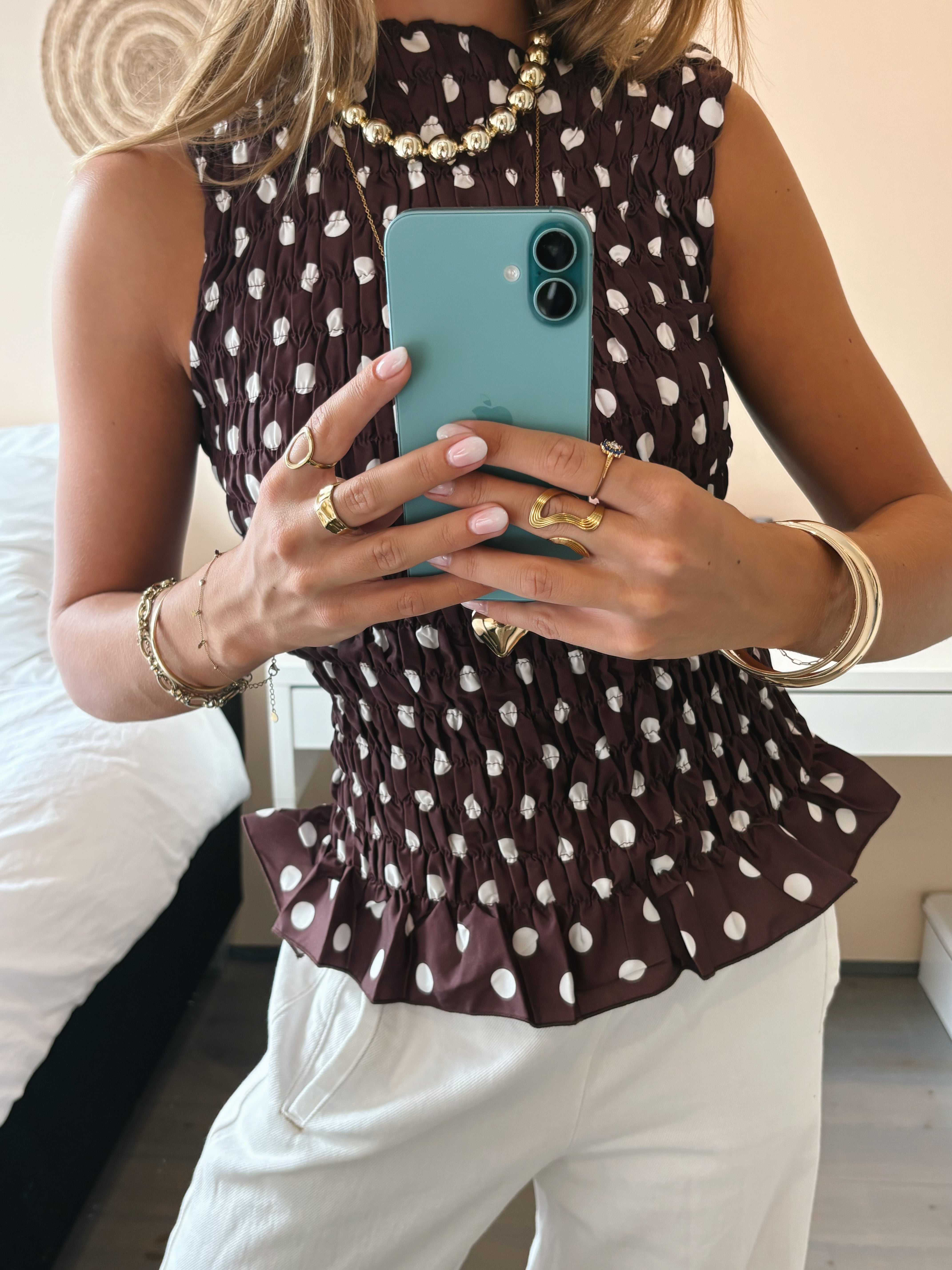 Polka Dot Top