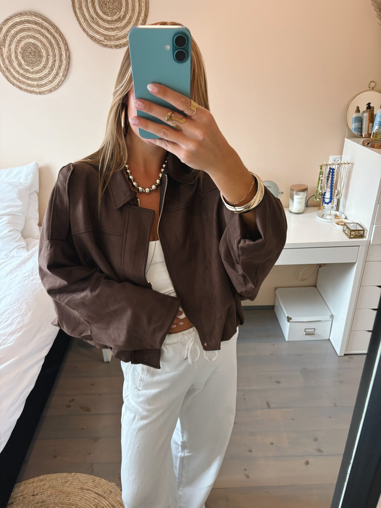 Suede Jacket