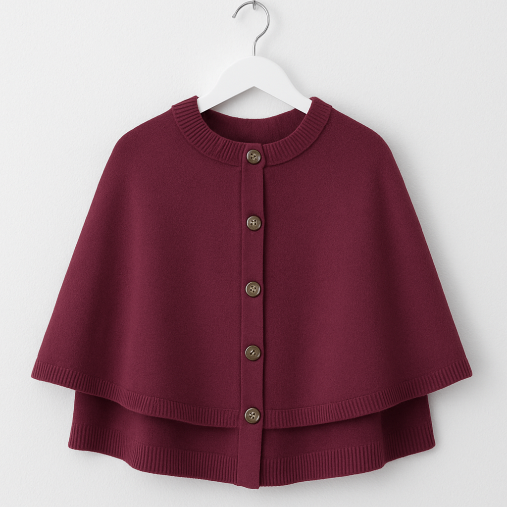 Elegance Knit Cape