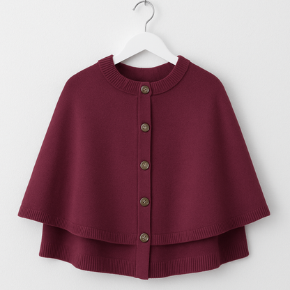 Elegance Knit Cape