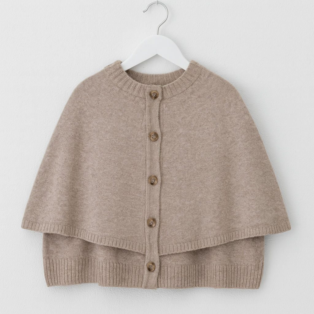 Elegance Knit Cape