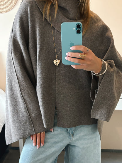 Draped Poncho Cape