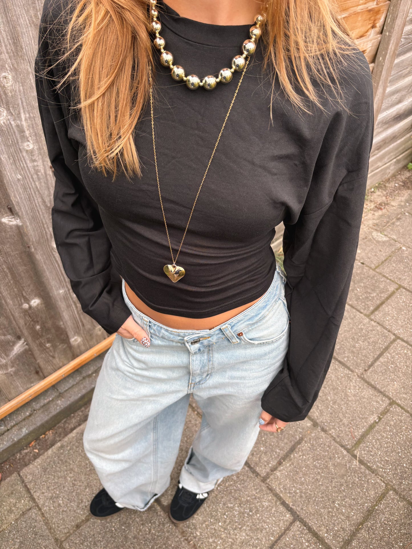 Wide Sleeve Top