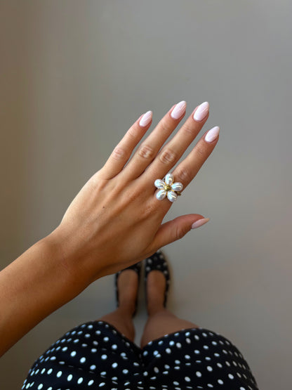 Pearl Blossom Ring