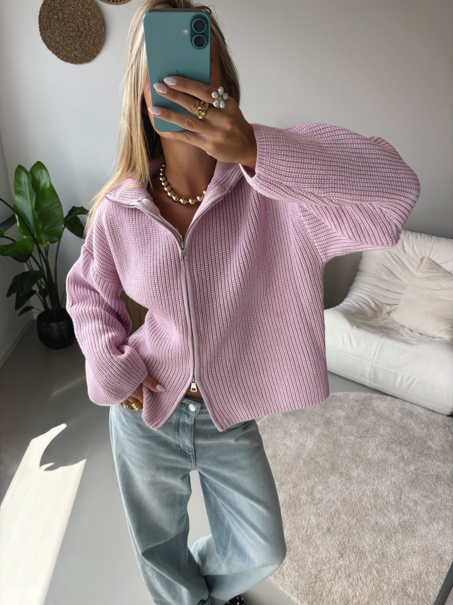Zip Cardigan