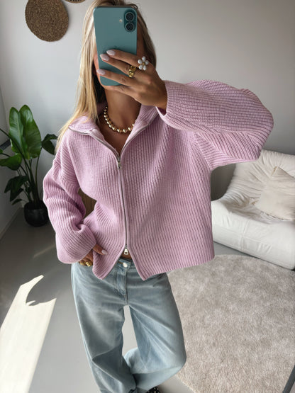 Zip Cardigan