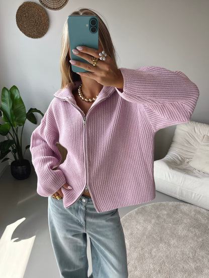 Zip Cardigan