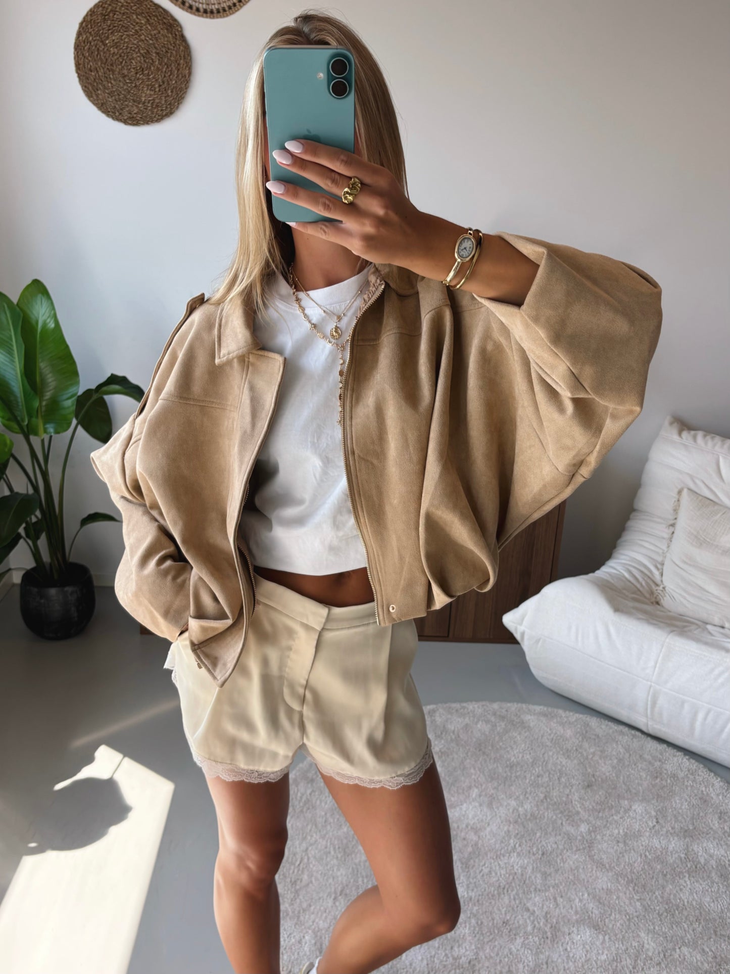 Suede Jacket