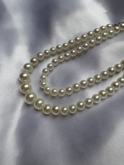 Layered Pearl Necklace