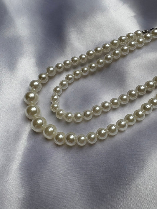 Layered Pearl Necklace
