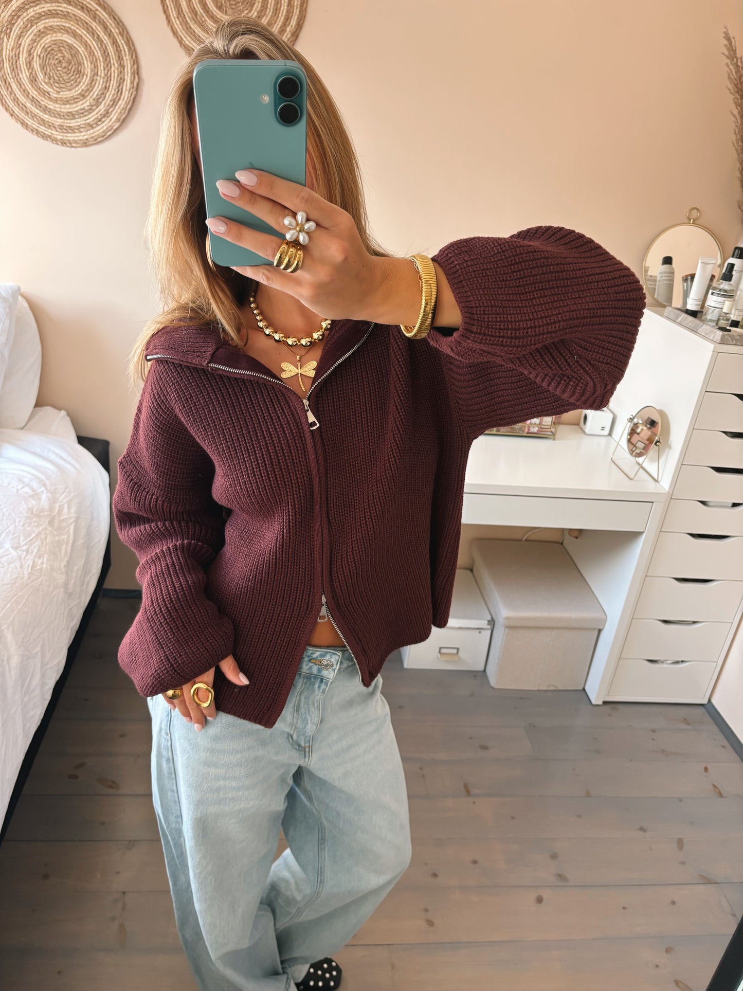Zip Cardigan