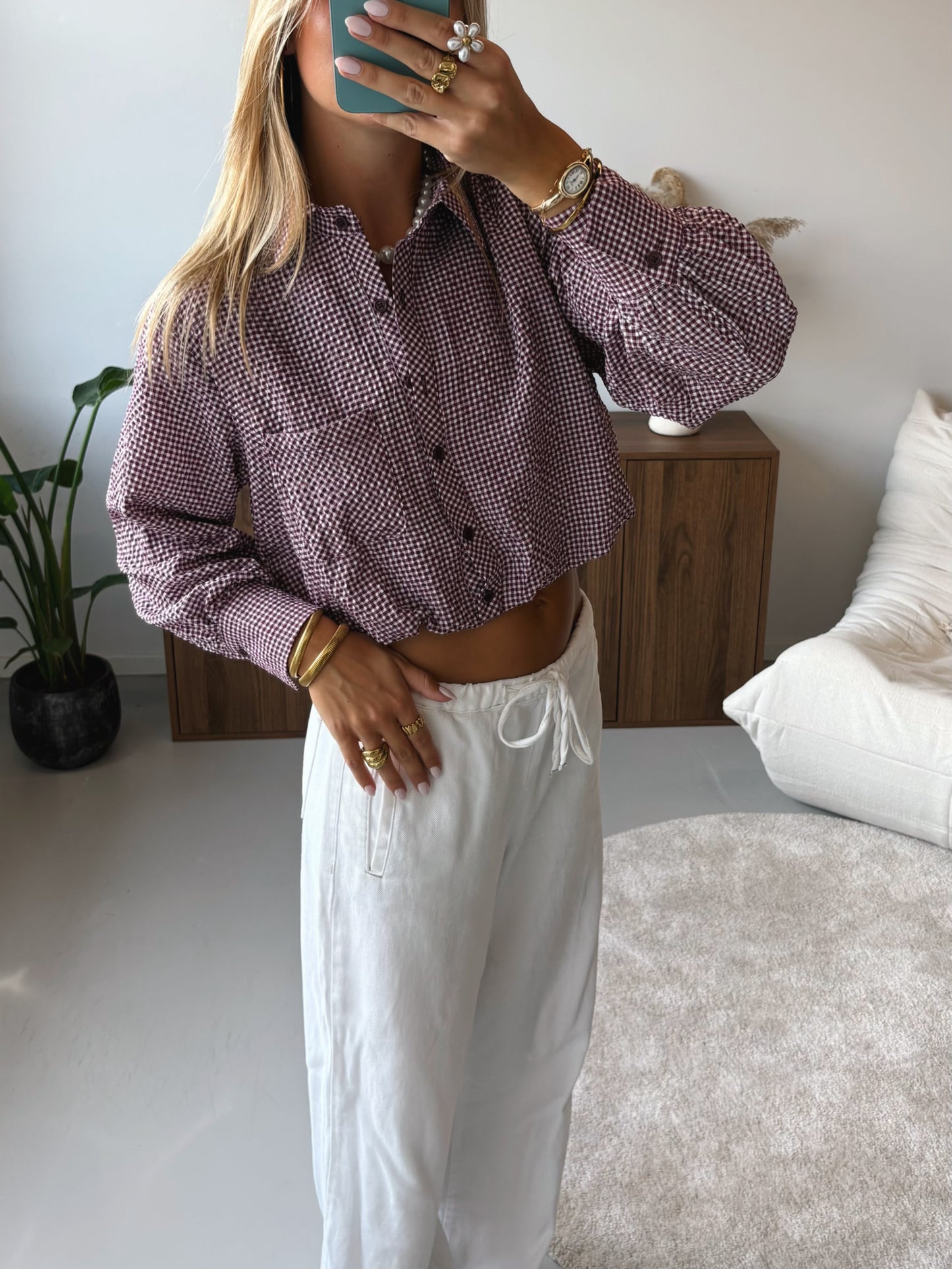 Balloon Fit Blouse