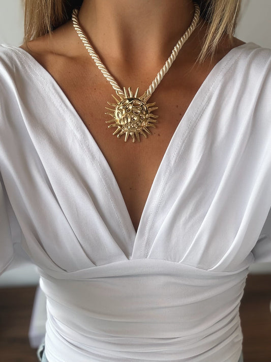 Sun Statement Necklace