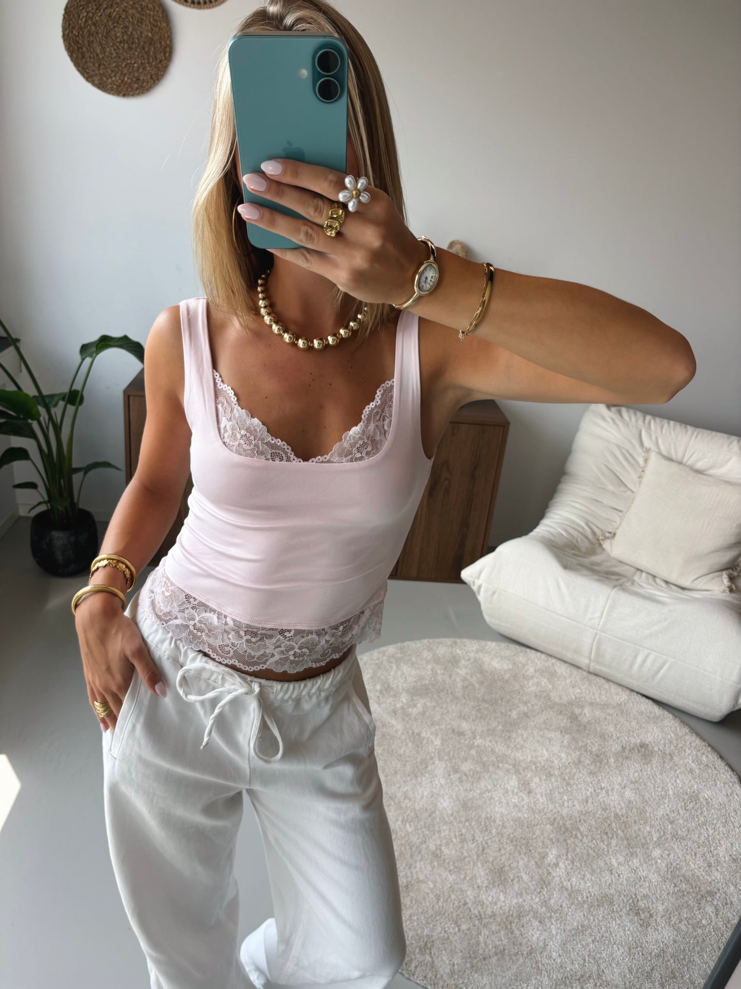 Lace Tank Top