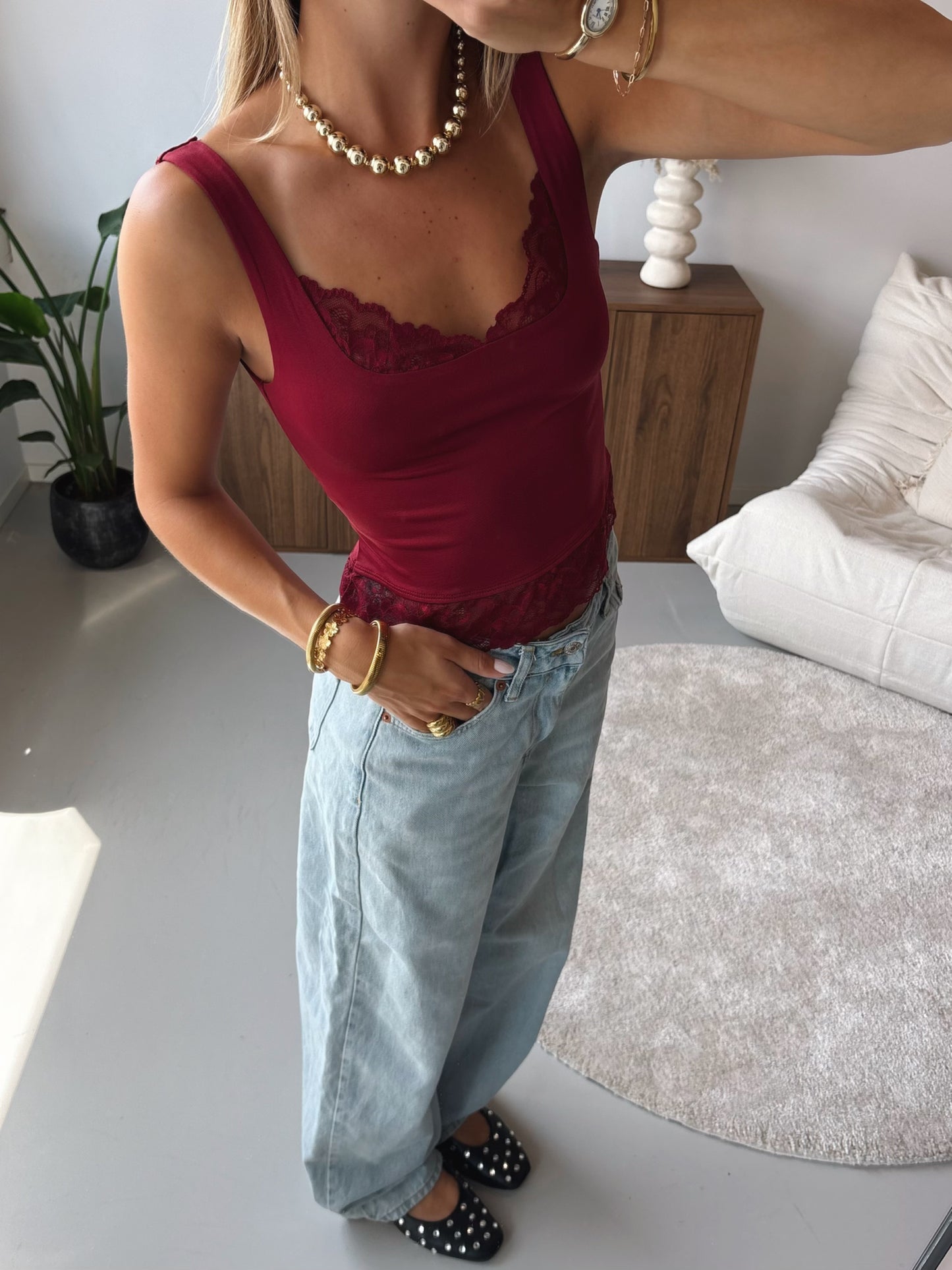 Lace Tank Top