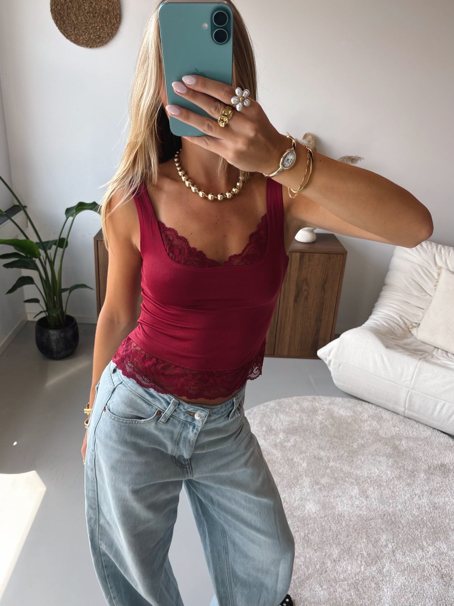 Lace Tank Top