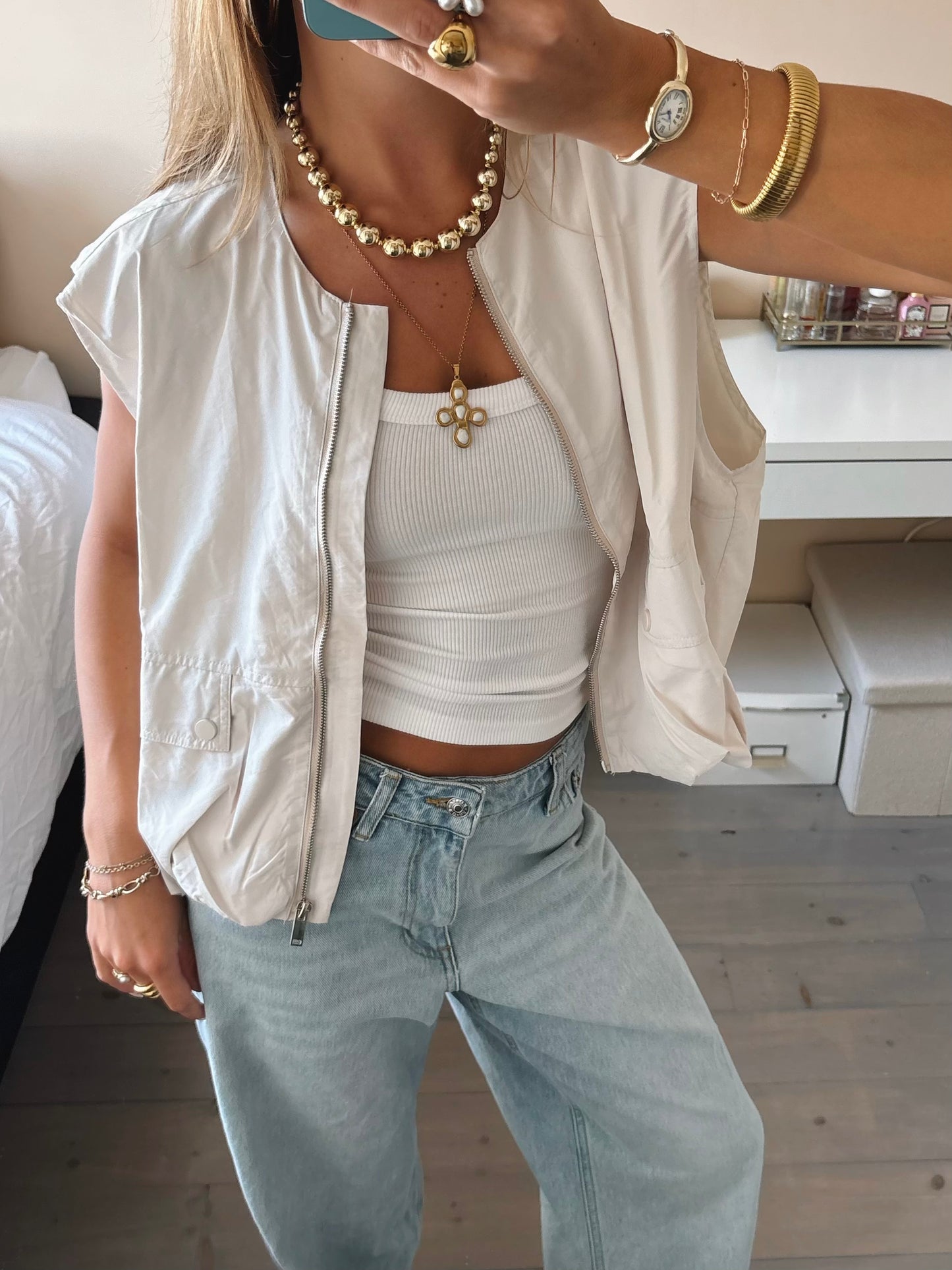 Pearl Cross Necklace