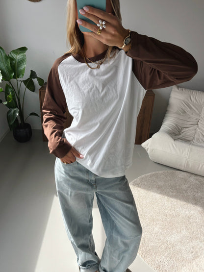 Raglan Top - Brown