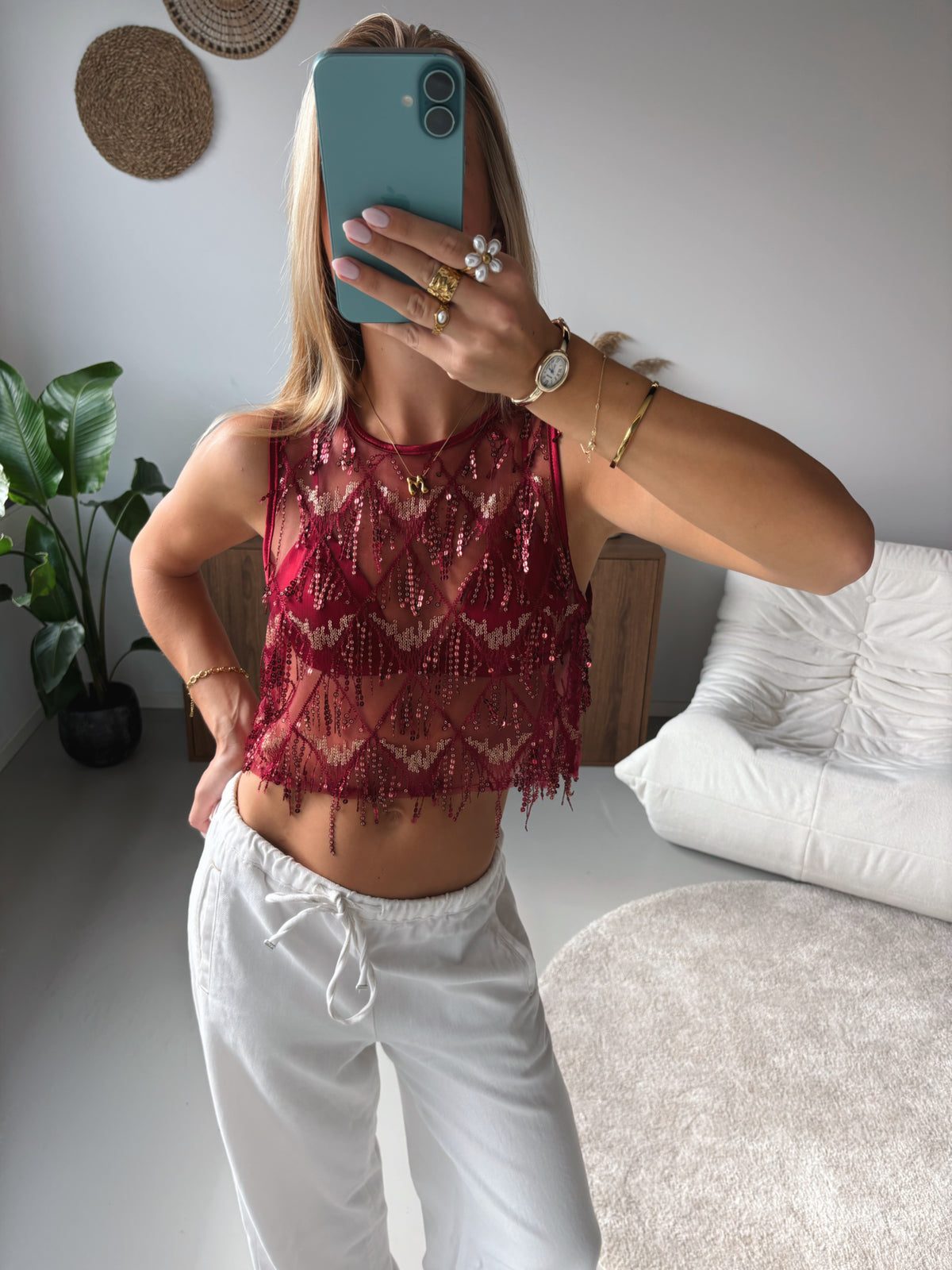 MOOS Bralette - Red