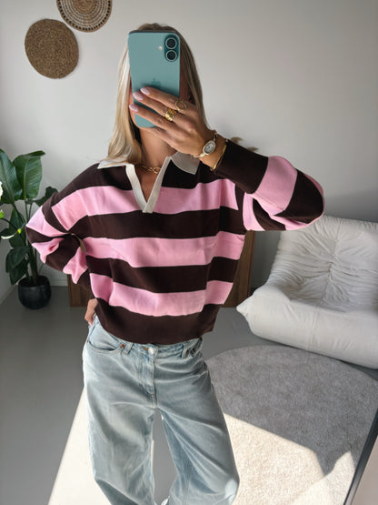 Striped Knit - Pink