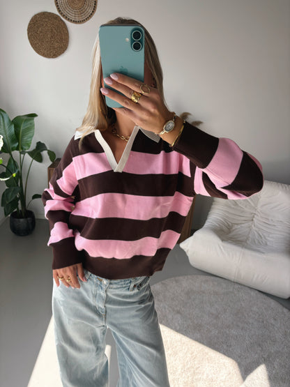 Striped Knit - Pink
