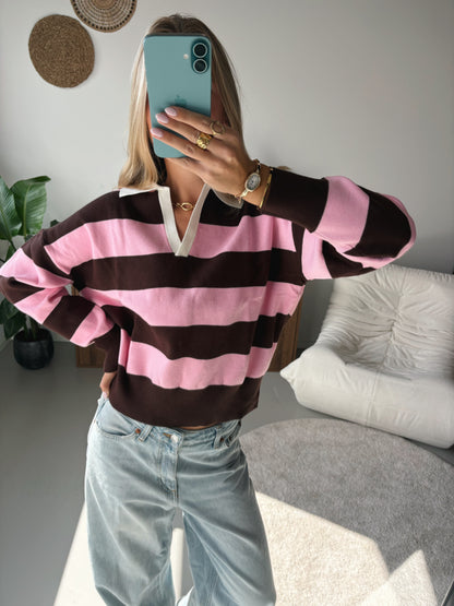 Striped Knit - Pink