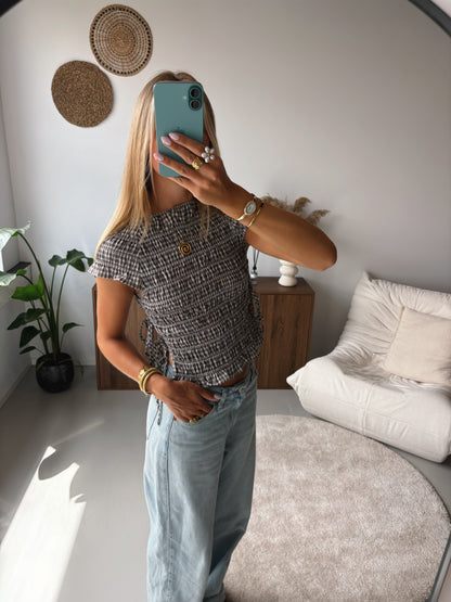Checked Top