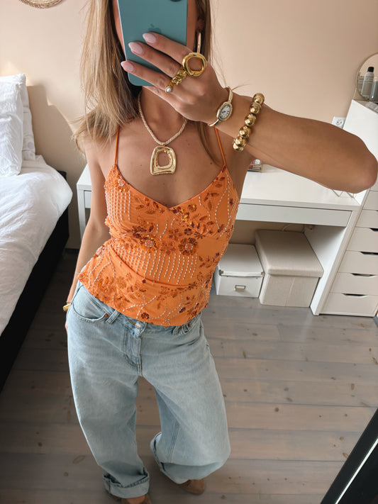 Blossom Beaded Top