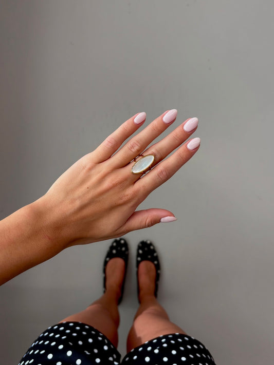Aura Pearl Ring - MOOS the Label