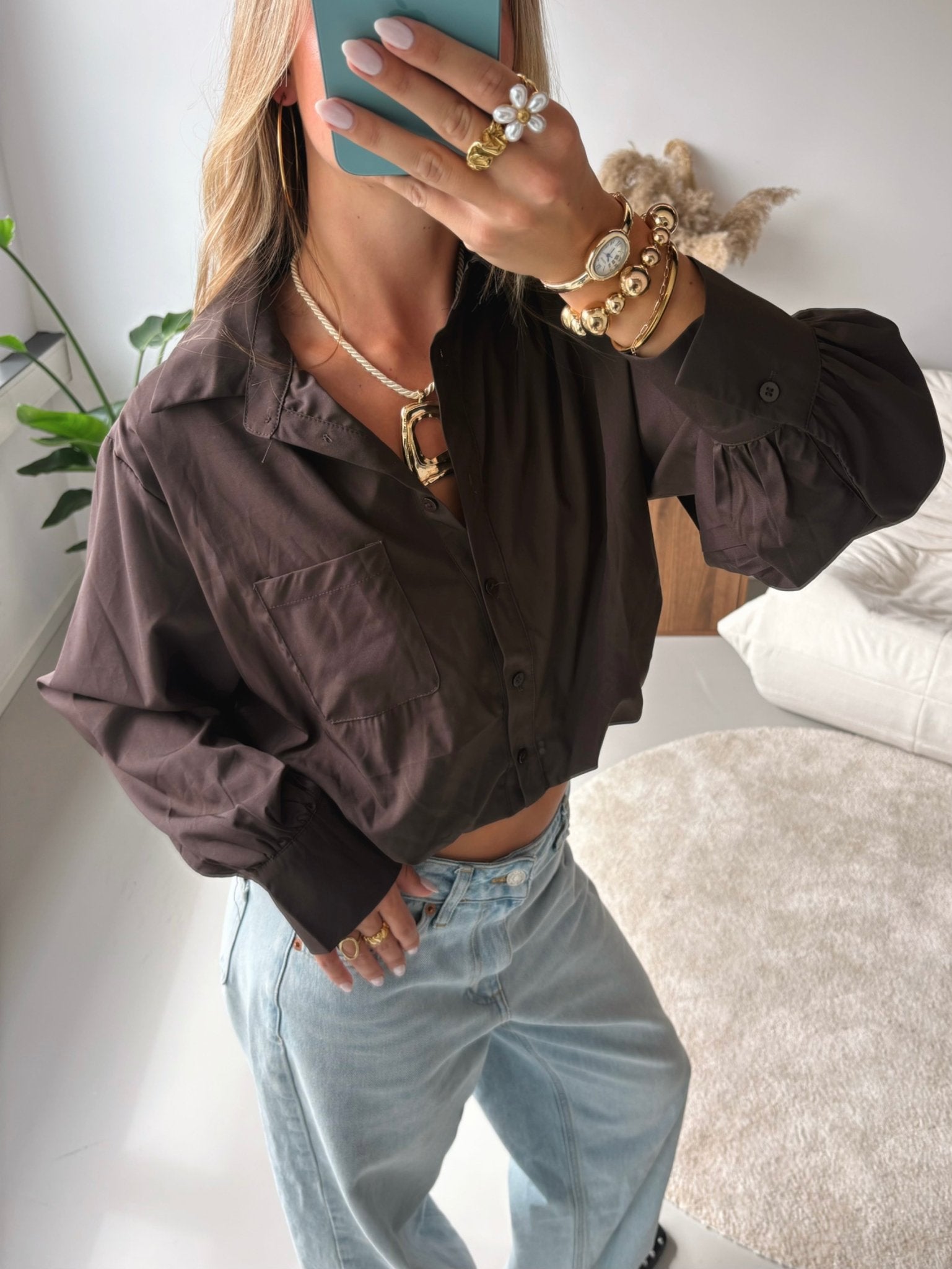Balloon Fit Blouse - MOOS the Label