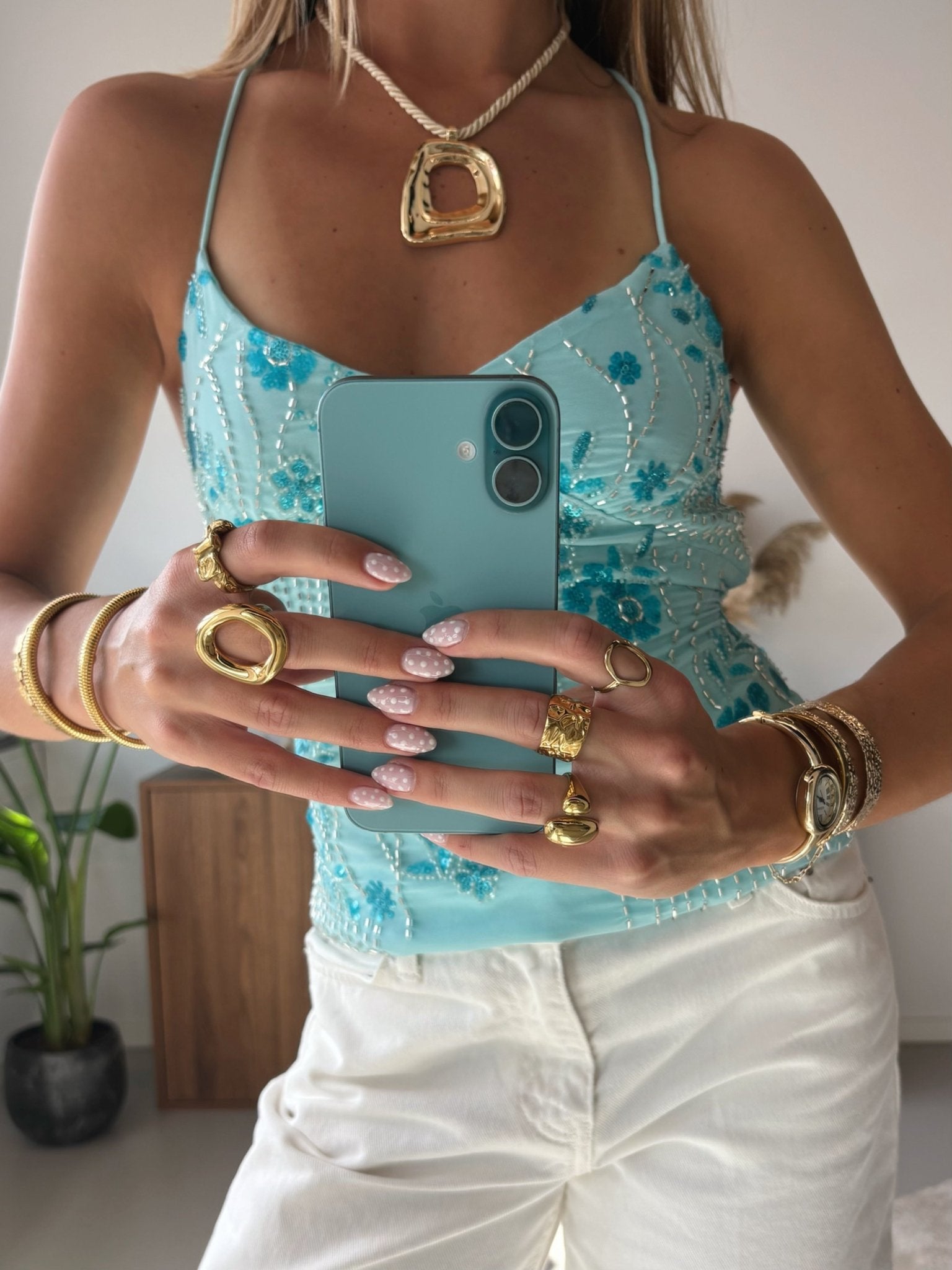 Blossom Beaded Top - MOOS the Label