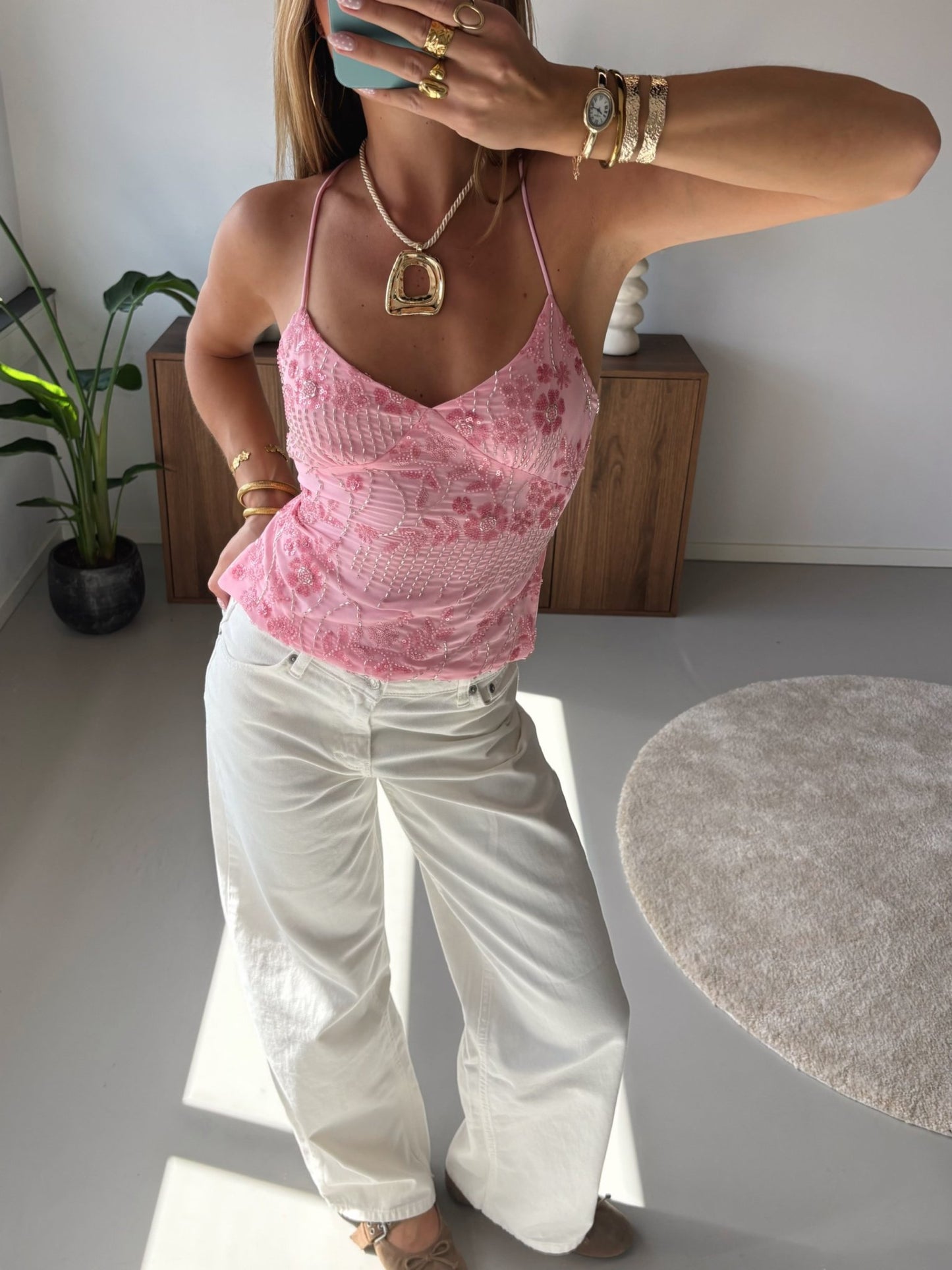 Blossom Beaded Top - MOOS the Label
