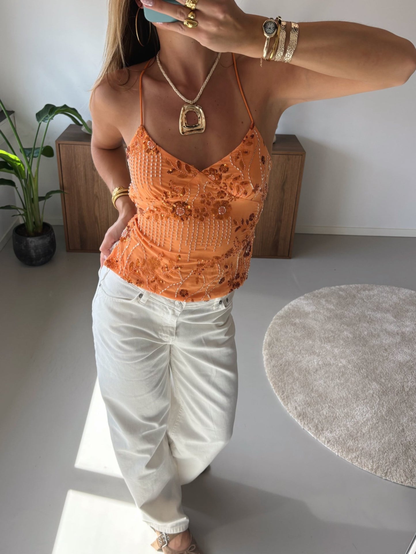 Blossom Beaded Top - MOOS the Label