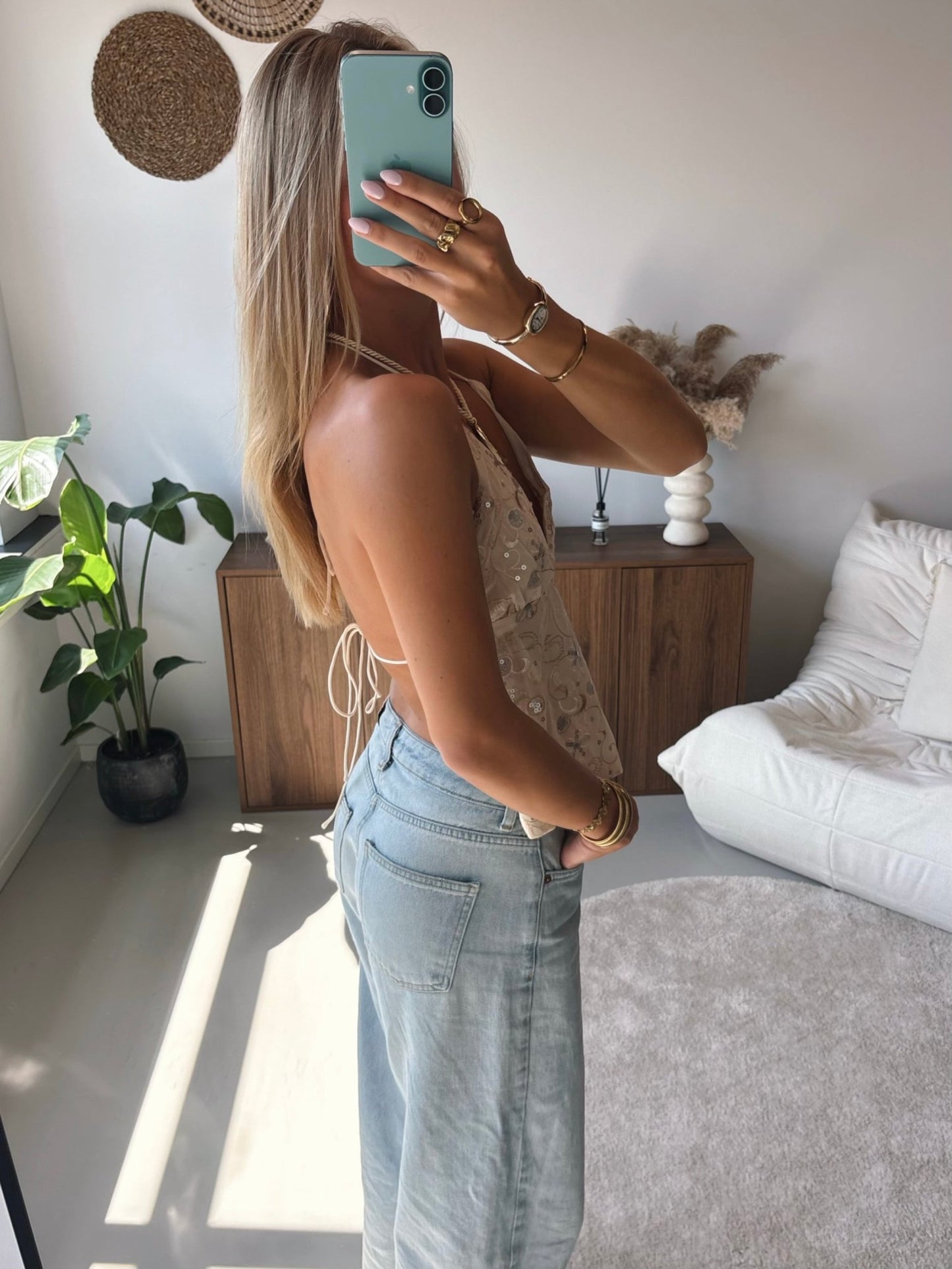 Blossom Halter Top - MOOS the Label