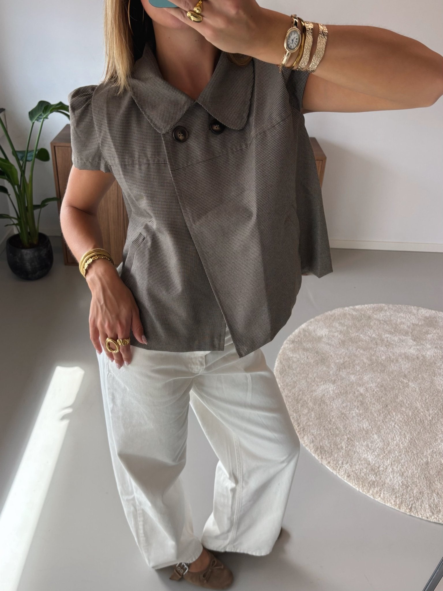 Button Blouse - MOOS the Label