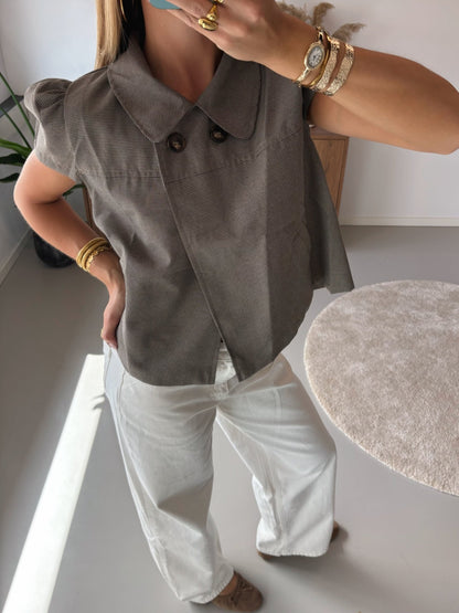 Button Blouse - MOOS the Label